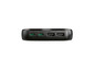 Une power bank noire avec deux ports USB-C et deux ports USB-A.