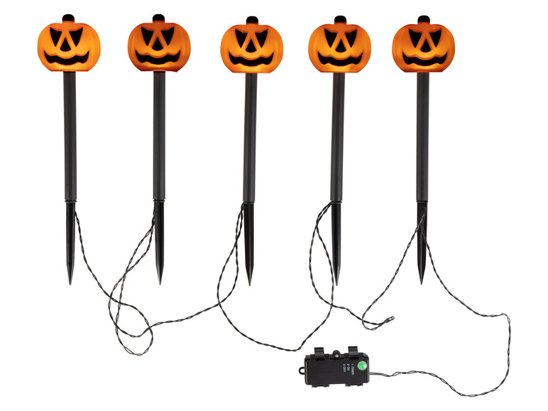 LIVARNO home Lampes LED sur piquet Halloween 4