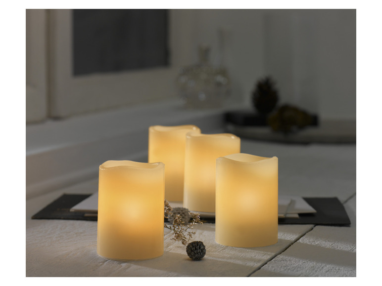 Aller en mode plein écran : LIVARNO home Bougies à LED en cire véritable - Image 9