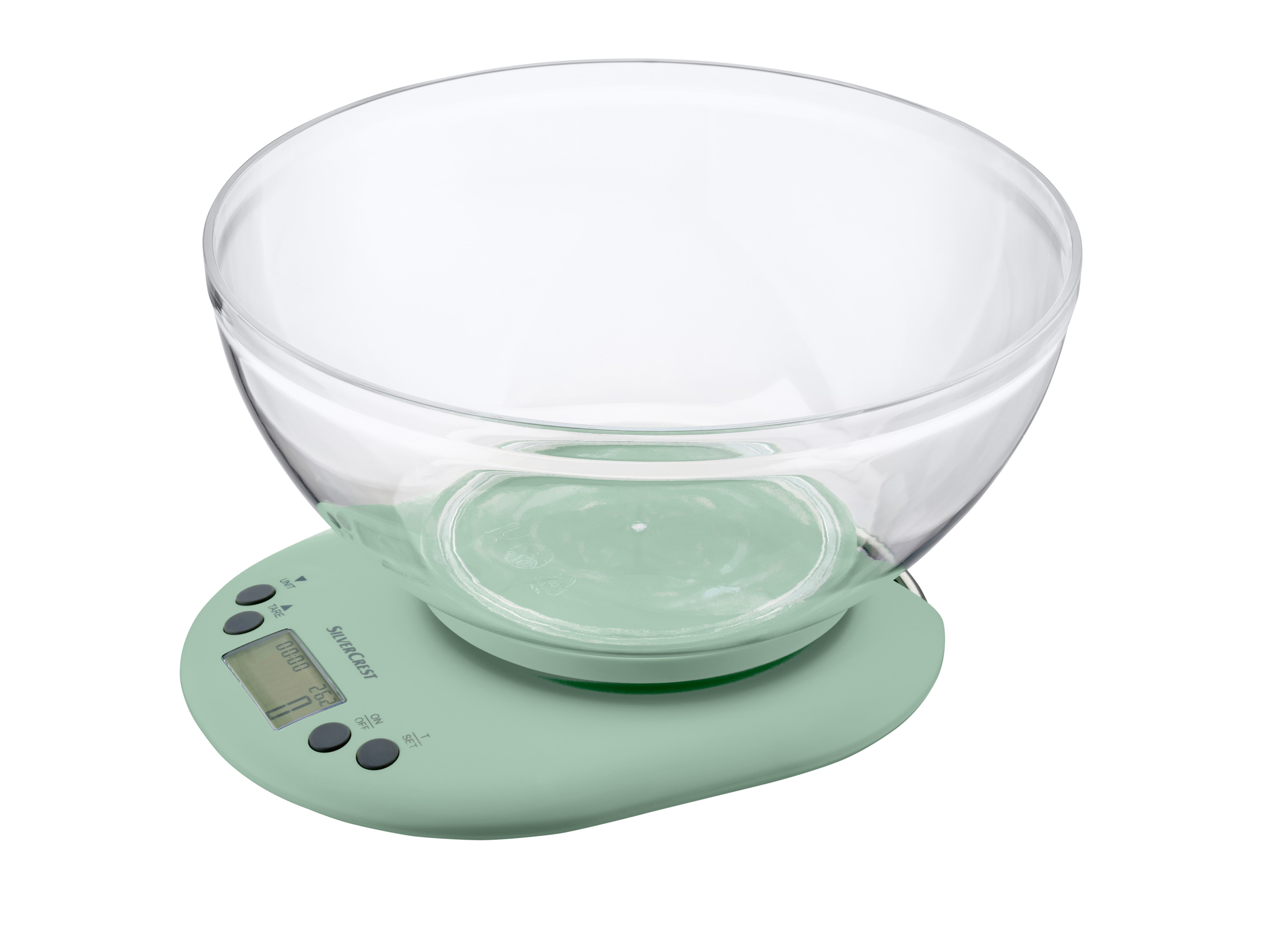 SILVERCREST® KITCHEN TOOLS Balance de cuisine avec bol amovible (vert menthe)