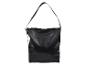Sac à main noir en cuir.
