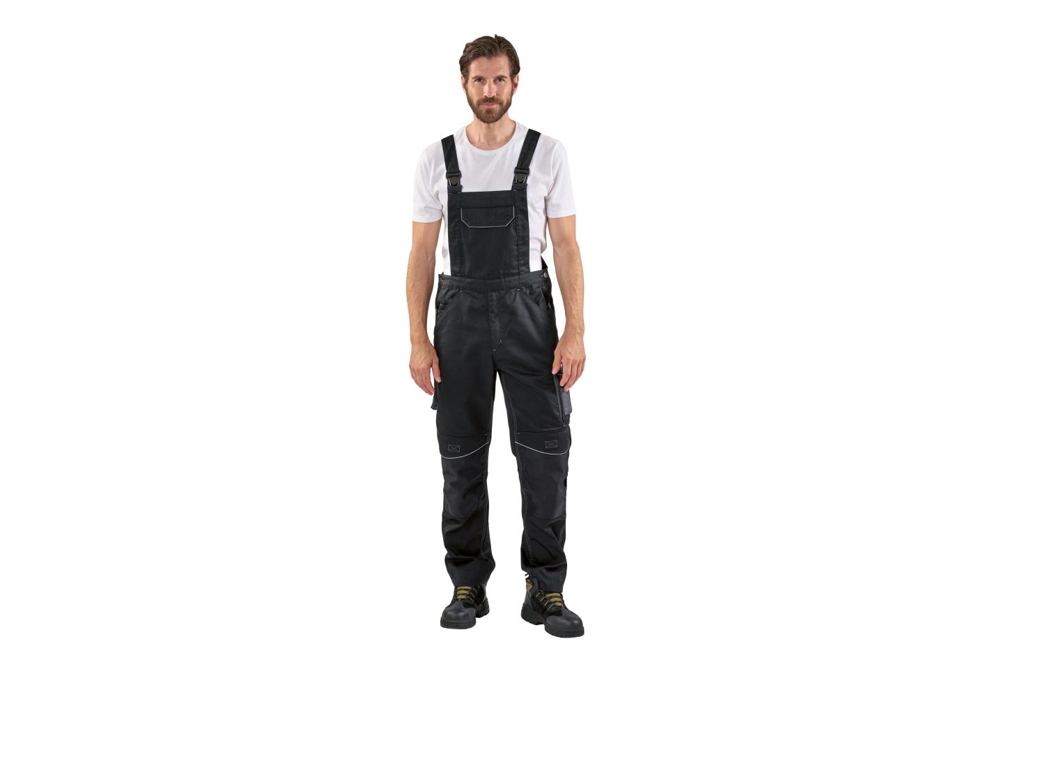 Salopette De Travail Unisexe Avec Poches Renforcées Et Genouillères - Polyester Résistant - Pour Chantier, Bricolage, Mécanique