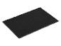 Plateau noir rectangulaire en ardoise.