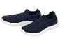Paire de baskets slip-on bleu marine à semelles blanches