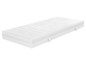 Un matelas blanc avec une texture ondulée.