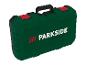 Boîte à outils verte Parkside.