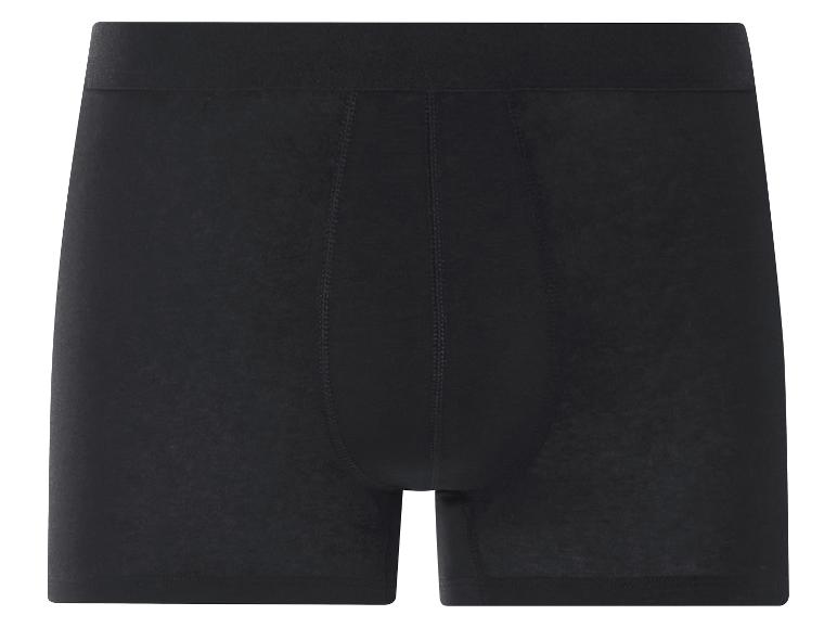Boxers noirs unis.