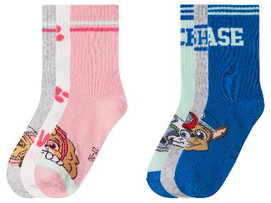 Lot de 3 paires de chaussettes enfant La Pat'Patrouille