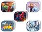 Pare-soleil avec Avengers, Spider-Man, Frozen, Pat' Patrouille et Stitch.