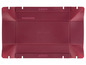 Une planche à découper pliable Coox Wunderform rouge.