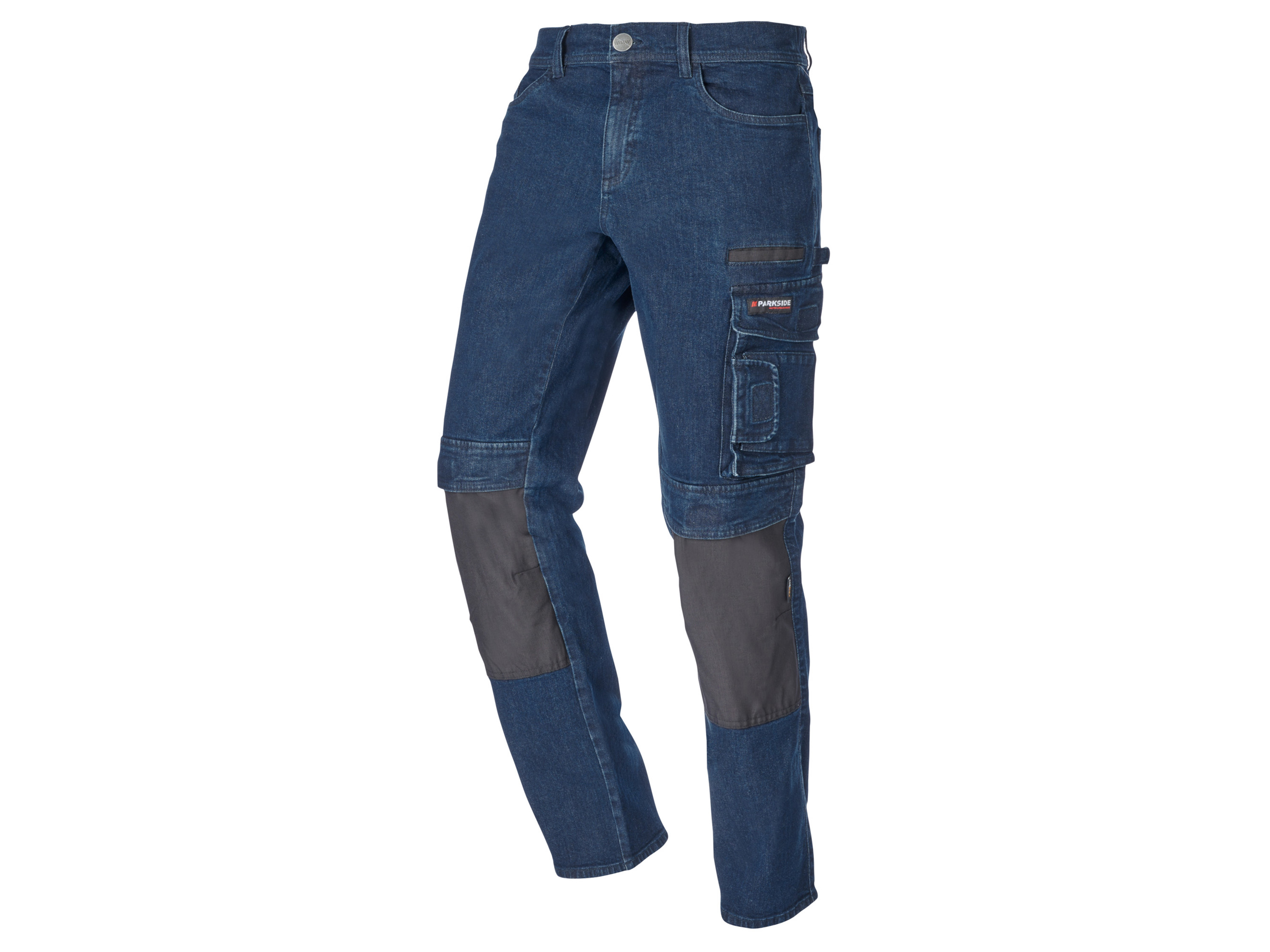 PARKSIDE PERFORMANCE® Jean de travail homme (bleu foncé, 46 (38/32))