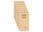 Dix sacs d'aspirateur Parkside en papier kraft.