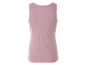 Débardeur rose clair.