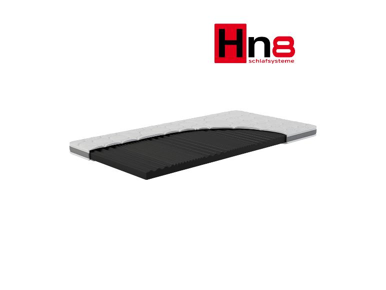 Matelas Hn8 Schlafsystème, vue en coupe.