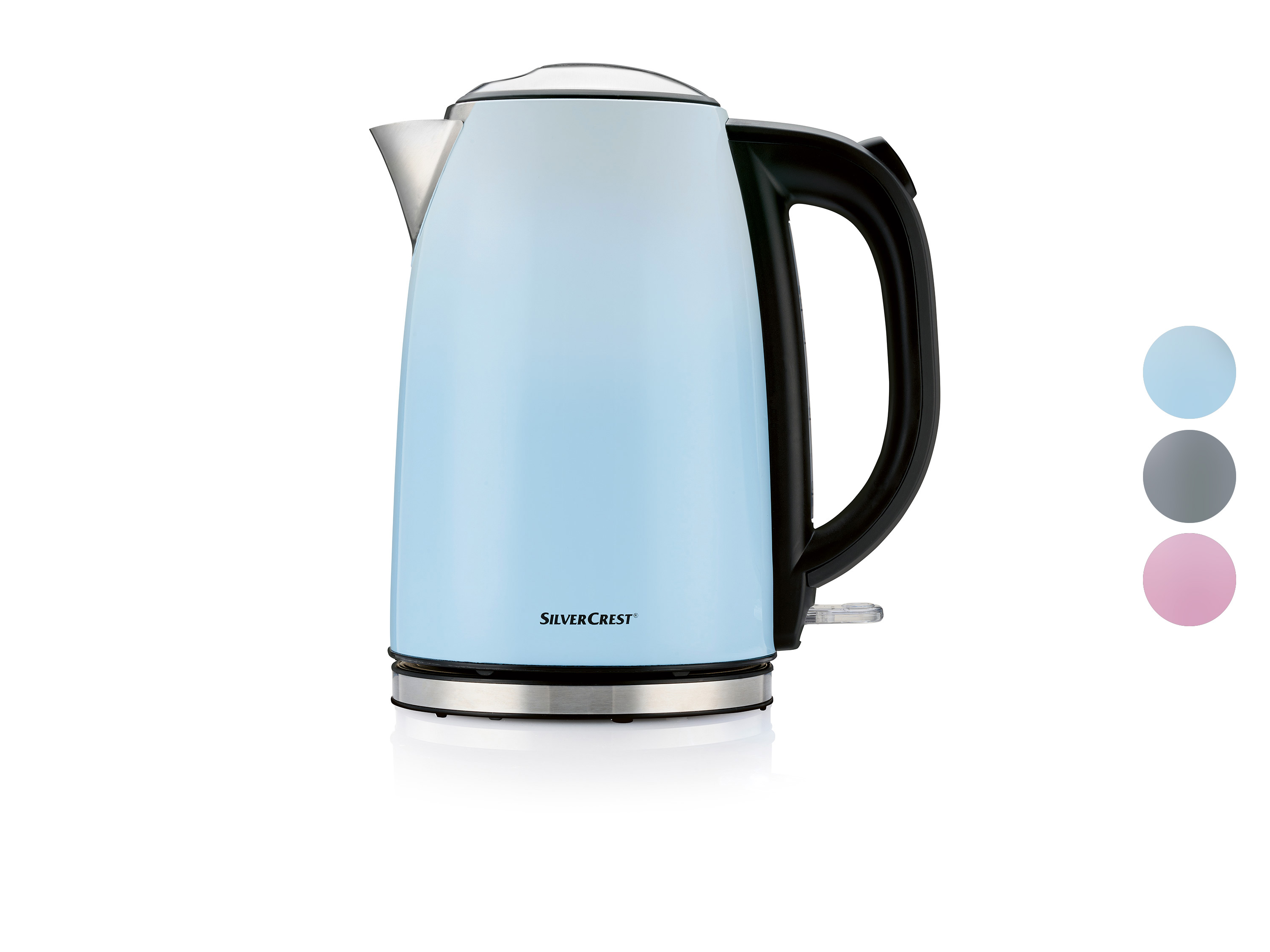 SILVERCREST® KITCHEN TOOLS Bouilloire en acier inoxydable, 1,7 L