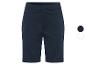 Shorts habillés bleu marine, coupe classique.