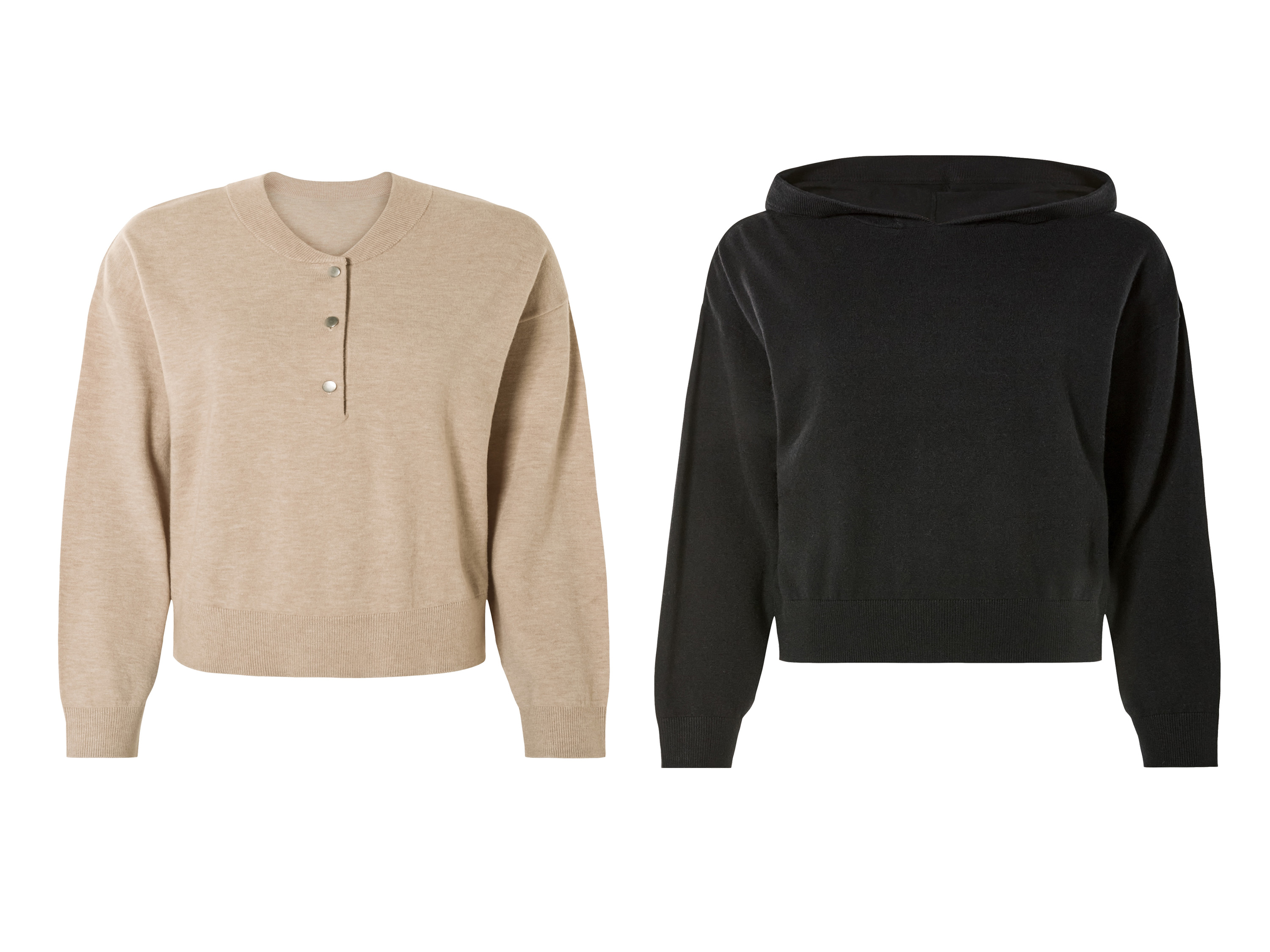 esmara® Pull ou sweat à capuche en maille fine femme