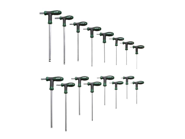 Jeu de clés Allen et Torx avec poignée en T PARKSIDE