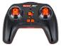 Télécommande Carrera RC noire avec boutons et joysticks orange.