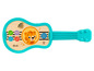 Une guitare bleue Baby Einstein de Hape avec un tigre.