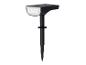 Lampe solaire à LED pour extérieur avec piquet.