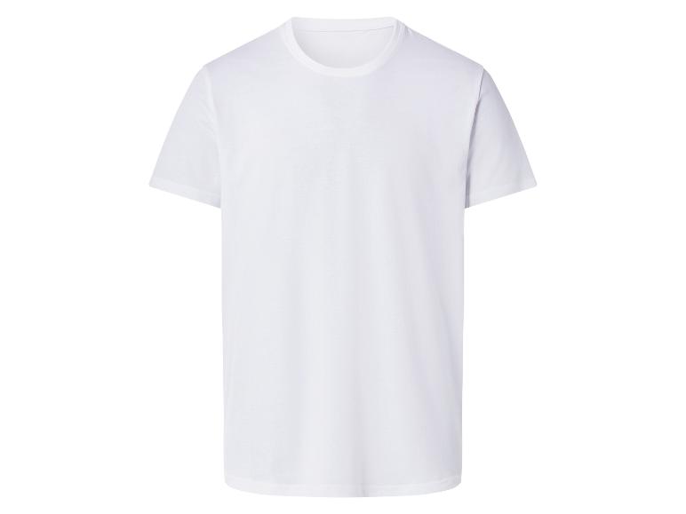 T-shirt blanc à col rond