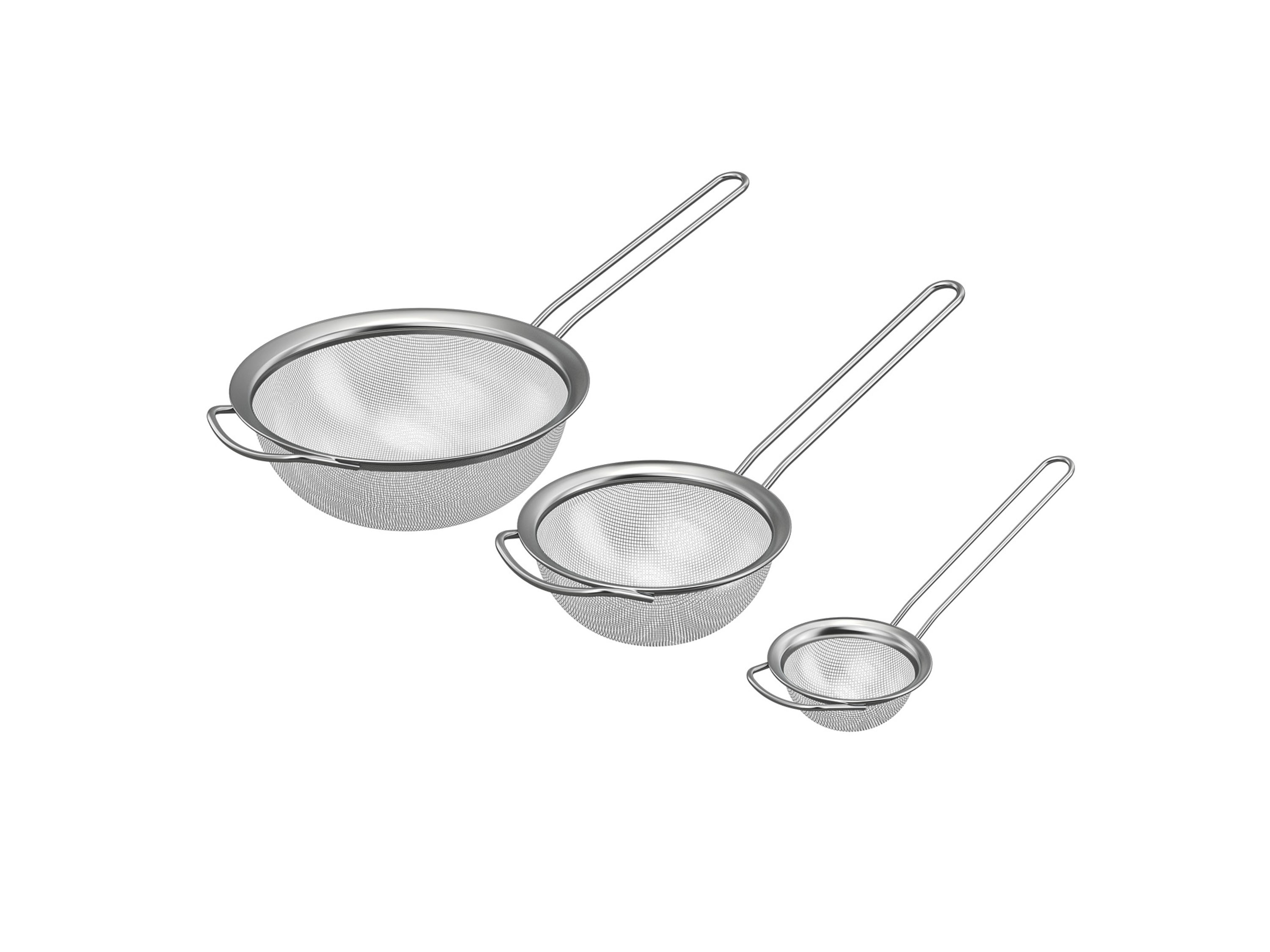 ERNESTO® Set de 3 passoires de cuisine