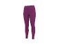 Legging de sport violet taille haute.