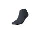Chaussette de cheville gris foncé sur fond blanc