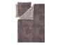 Parure de lit avec motif feuilles marron et beige