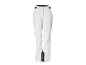 Pantalon de ski blanc avec ceinture noire et poche zippée