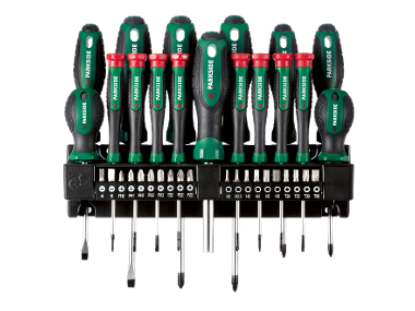 PARKSIDE® Set de tournevis et embouts, 37 pièces