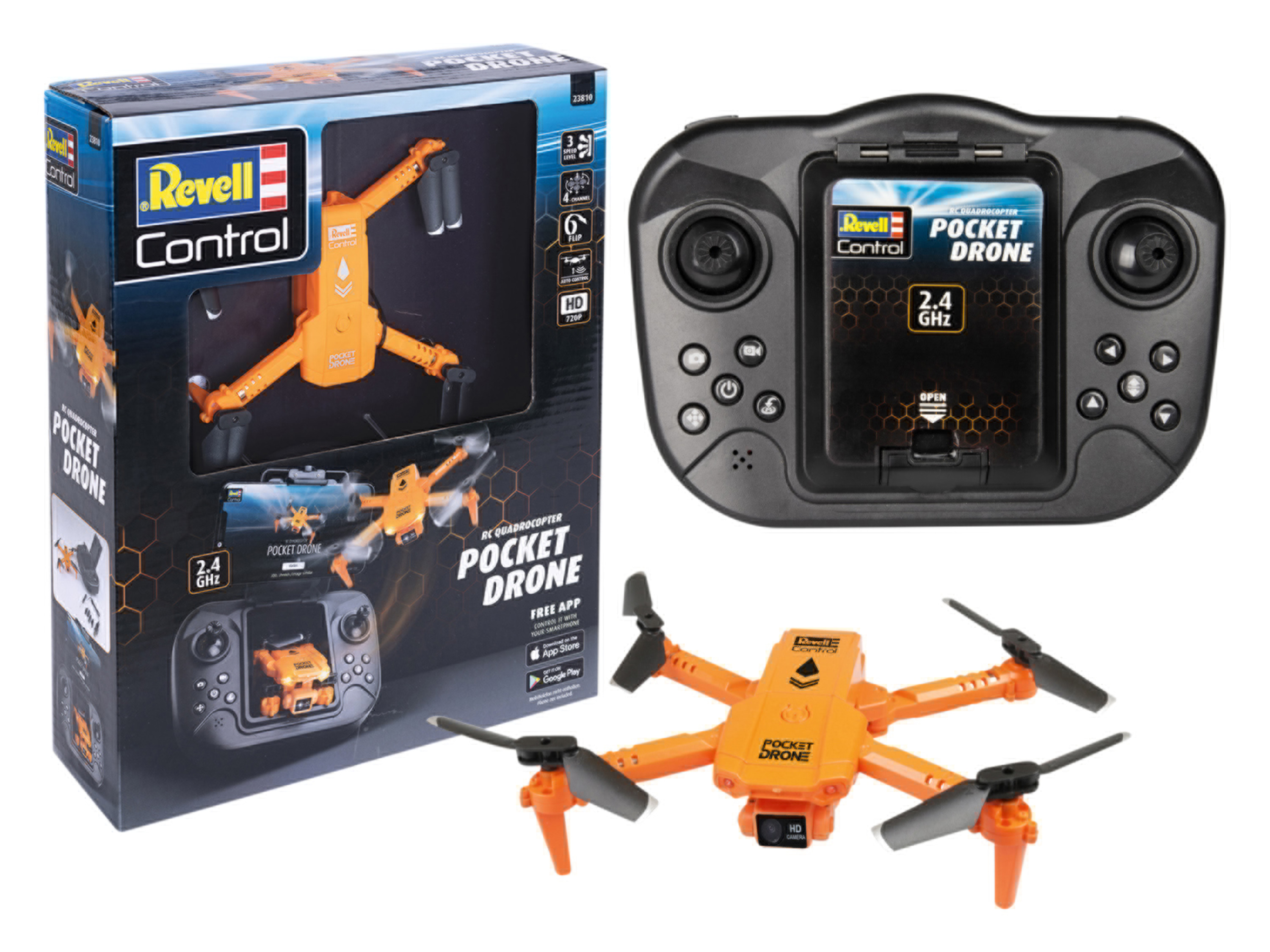 Revell Quadricoptère 4 canaux avec radiocommande GH