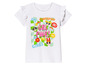 T-shirt blanc avec un imprimé Powerpuff Girls.