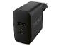 Chargeur secteur noir TRONIC avec deux ports USB.