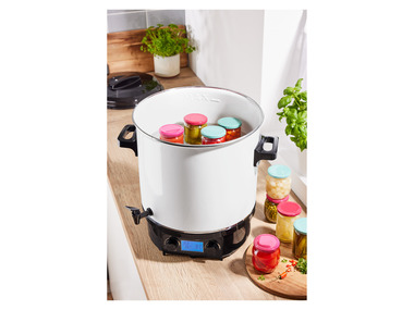 SILVERCREST® KITCHEN TOOLS Stérilisateur de bocaux électrique, 27 L, 1 800 W