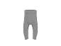 Legging bébé gris en coton doux