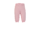 Pantalon de bébé rose avec taille et poignets élastiques