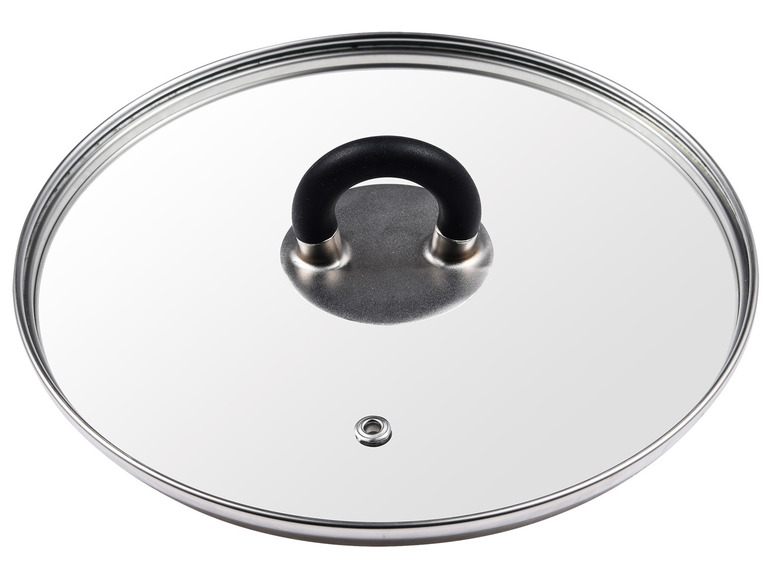 Aller en mode plein écran : Masterpro by ALESSI Sauteuse en aluminium avec couvercle, Ø 20 x 10,5 cm - Image 15