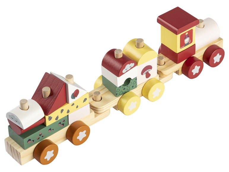 Aller en mode plein écran : lupilu® Jeu de motricité en bois - Image 32