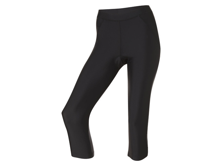 Cuissard de vélo noir pour femme.