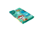 Tapis de jeu Paw Patrol Dino Movie avec le personnage Marshall et des boutons en forme d'étoile.