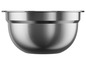 Un bol en argent, probablement pour un robot de cuisine.