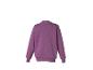 Sweat-shirt violet pour femme, vue de dos