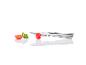 Un couteau Livarno home coupe une tomate.