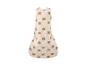 Gigoteuse bébé beige avec motif ours, lune et étoiles.