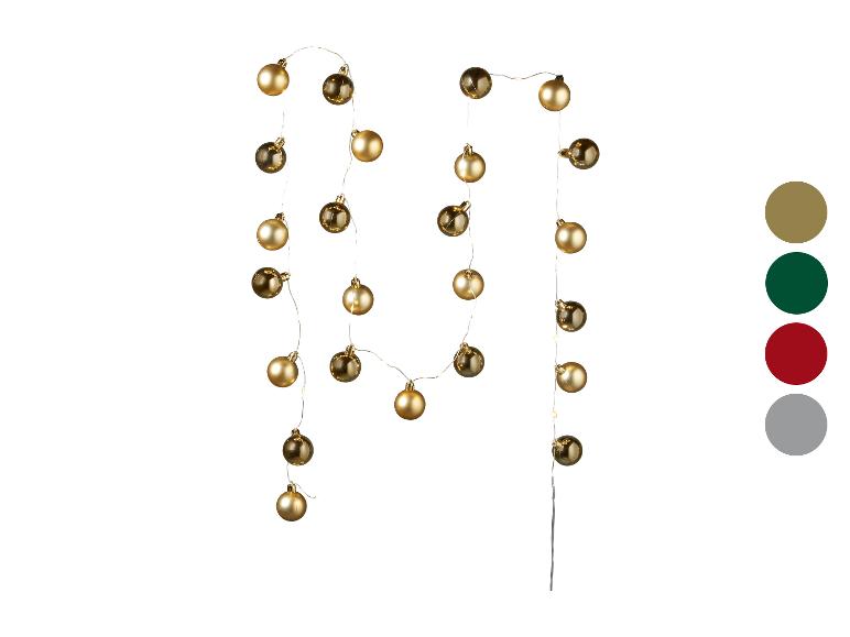 LIVARNO home Boules de Noël LED