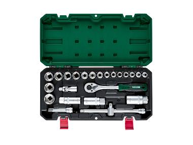 PARKSIDE® Set de douilles et d’embouts, 24 pièces