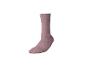 Chaussette rose clair unie