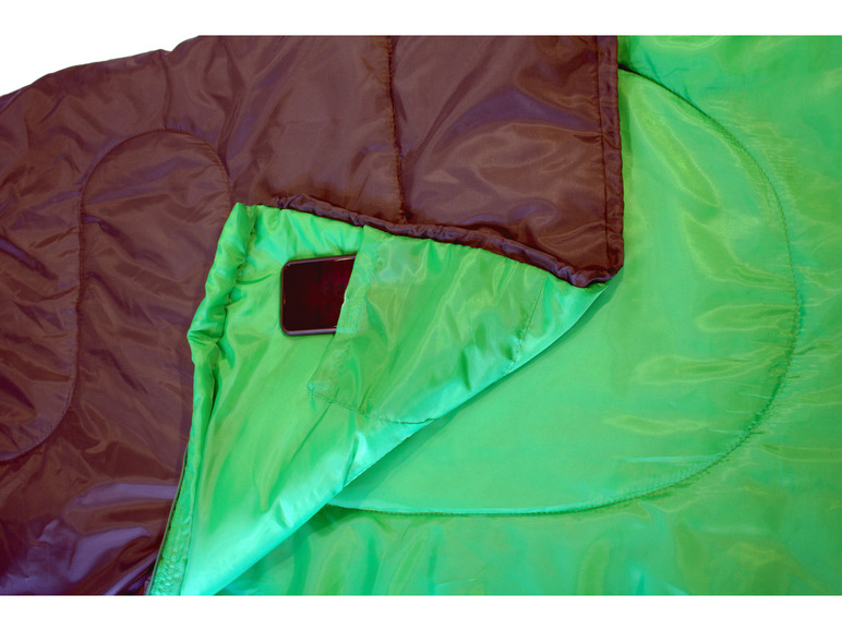 Aller en mode plein écran : HIGH PEAK Sac de couchage »Easy Travel«, température confort +9° C, avec sac de rangement - Image 5